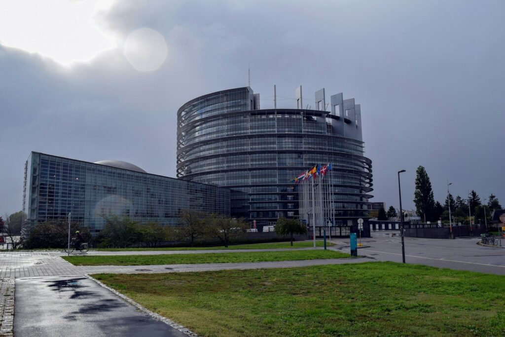 Quartier d'affaires de Strasbourg desservi par Taxis Bock